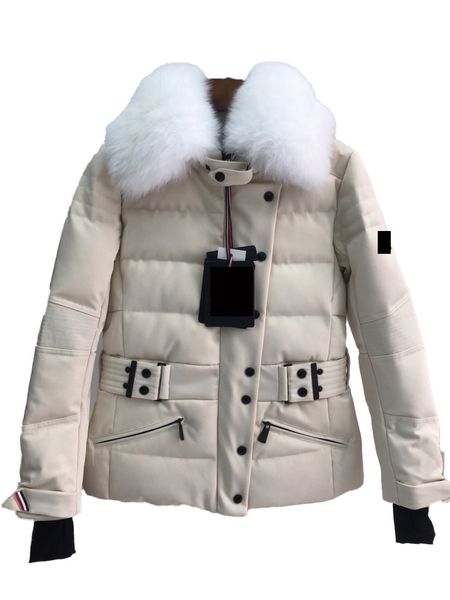 luxury french women's down jacket maya france brand designer jackets zipper big fur collar coat 2 colors, Black
luxury french women's down jacket maya france brand designer jackets zipper big fur collar coat 2 colors, Black
