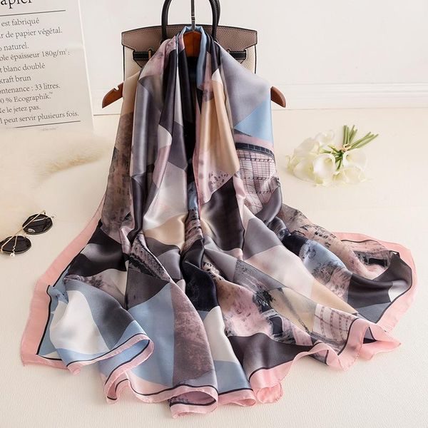 silk scarves shawls women scarf summer lady wraps soft pashimina female 10pcs/lot, Blue;gray
silk scarves shawls women scarf summer lady wraps soft pashimina female 10pcs/lot, Blue;gray