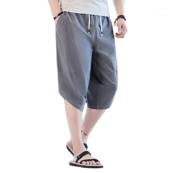 men's pants chinese style cotton linen harem pure color casual seven-point young calf-length streetwear 5xl, Black
men's pants chinese style cotton linen harem pure color casual seven-point young calf-length streetwear 5xl, Black