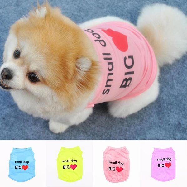 summer small dog big heart vest solid color cute sleeveless clothes for medium dogs cool pet supplies size xs-l apparel
summer small dog big heart vest solid color cute sleeveless clothes for medium dogs cool pet supplies size xs-l apparel