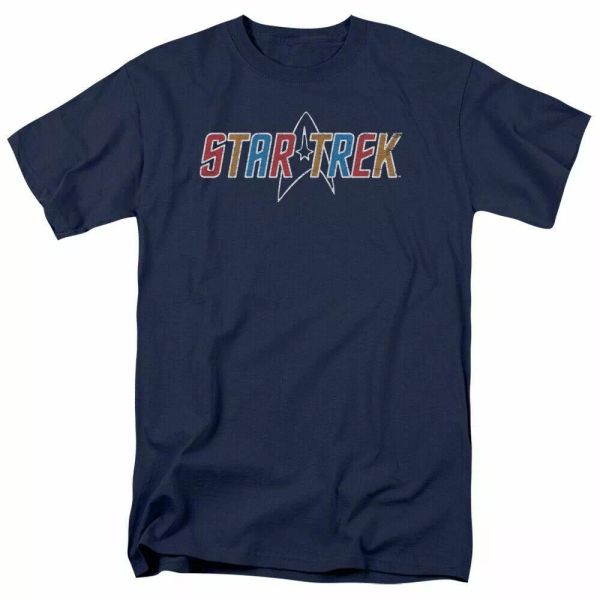 star trek multi colored logo t shirt licensed sci-fi tv classic tee navy blue, White;black
star trek multi colored logo t shirt licensed sci-fi tv classic tee navy blue, White;black