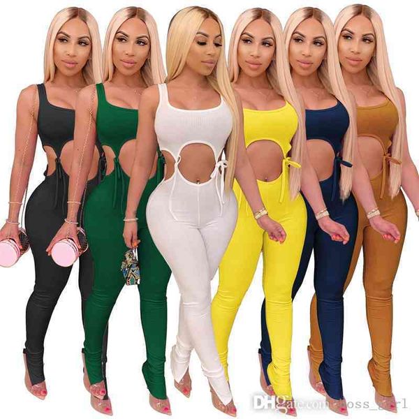 women jumpsuits designers clothes 2021 spring and summer bodysuit high elastic lace up tight fashion rompers, Black;white
women jumpsuits designers clothes 2021 spring and summer bodysuit high elastic lace up tight fashion rompers, Black;white