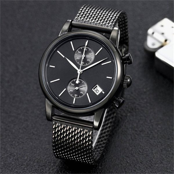 8-men watch stainless steel strap fully functional second-hand fashion sports luxury brand quartz designer watches mens, Slivery;brown
8-men watch stainless steel strap fully functional second-hand fashion sports luxury brand quartz designer watches mens, Slivery;brown