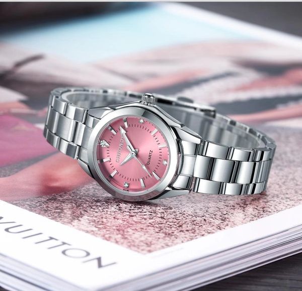 chronos elegant women watches clock luxury ladies fashion brand japan movement stainless steel poison for female girlfriend 2021, Slivery;brown
chronos elegant women watches clock luxury ladies fashion brand japan movement stainless steel poison for female girlfriend 2021, Slivery;brown