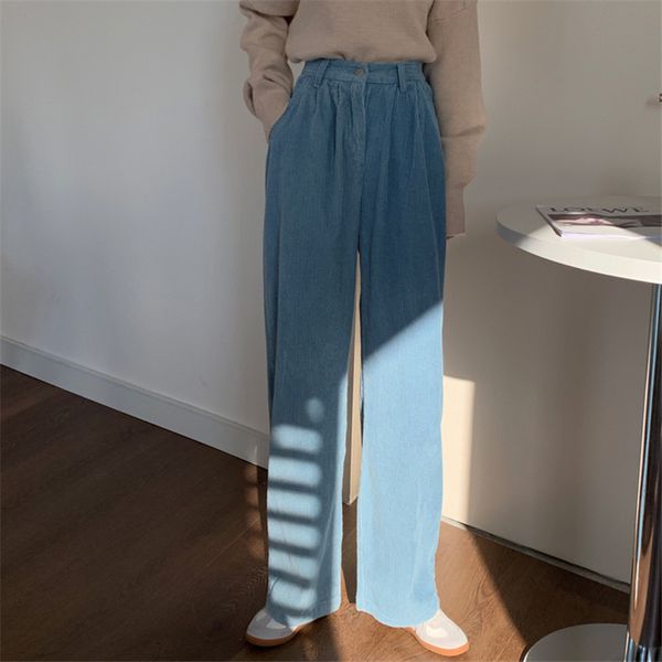 ol vintage minimalist high waist straight casual wide leg pants women bottoms autumn winter suit loose trousers 210421, Black;white
ol vintage minimalist high waist straight casual wide leg pants women bottoms autumn winter suit loose trousers 210421, Black;white