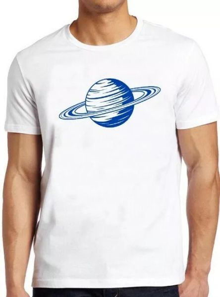 saturn planet solar syystem nasa funny cool gift tee t shirt 4313, White;black