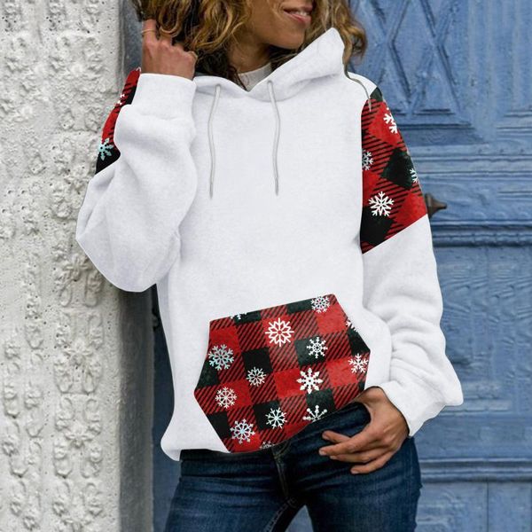 women's sweaters merry christmas hoodie women clothing plus size xmas deer printed plaid long-sleeved casual sweatshirts winter warm tu, White;black
women's sweaters merry christmas hoodie women clothing plus size xmas deer printed plaid long-sleeved casual sweatshirts winter warm tu, White;black