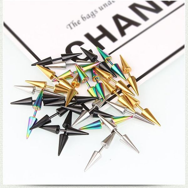 stud earring women screw piercing stainless steel ear clip on black hip hop punk multicolor gold gifts for woman, Golden;silver
stud earring women screw piercing stainless steel ear clip on black hip hop punk multicolor gold gifts for woman, Golden;silver