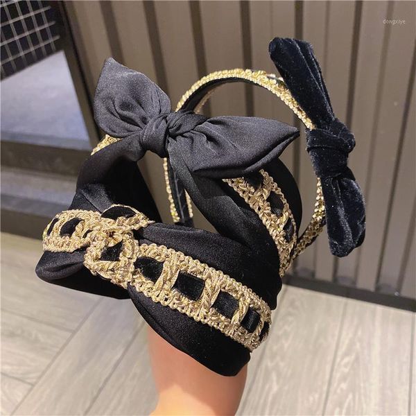 vintage black velvet women hairband bezel hair accessories gold patchwork knot twist hoop korean female headband1
vintage black velvet women hairband bezel hair accessories gold patchwork knot twist hoop korean female headband1
