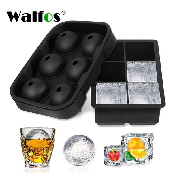 baking moulds walfos whiskey cocktail big ice cube tray 6 holes form round shaped ball maker silicone mold bar
baking moulds walfos whiskey cocktail big ice cube tray 6 holes form round shaped ball maker silicone mold bar