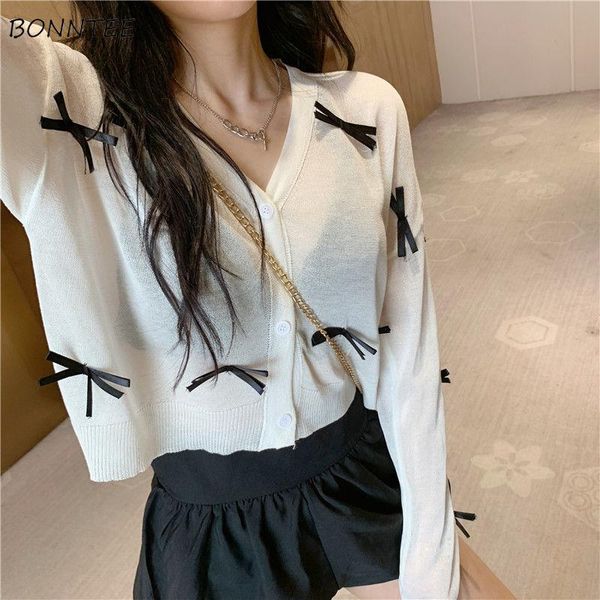 women's knits & tees cardigan women summer see through breathable bow leisure solid fashion sweater loose sweet college all-match femal, White
women's knits & tees cardigan women summer see through breathable bow leisure solid fashion sweater loose sweet college all-match femal, White