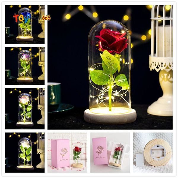 rose lasts forever with led lights in glass dome valentine's day wedding anniversary birthday gifts party decoration 5 colors
rose lasts forever with led lights in glass dome valentine's day wedding anniversary birthday gifts party decoration 5 colors