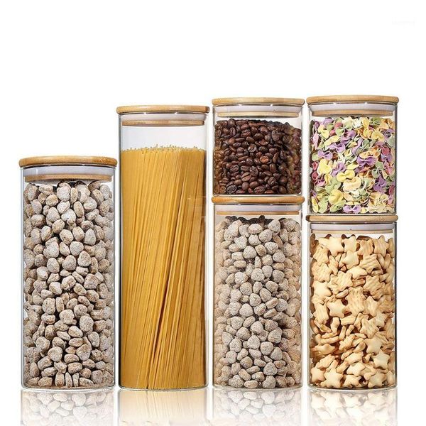 storage bottles & jars glass food container for bulk cereals spaghetti flour coffee sugar kitchen multigrain sealed spice jar
storage bottles & jars glass food container for bulk cereals spaghetti flour coffee sugar kitchen multigrain sealed spice jar