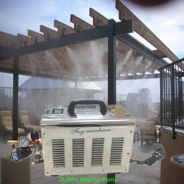 watering equipments h207 stainless steel 3l/min pump sprayer high pressure 60bar fogging machine for patio mist cooling system and dust remo
watering equipments h207 stainless steel 3l/min pump sprayer high pressure 60bar fogging machine for patio mist cooling system and dust remo