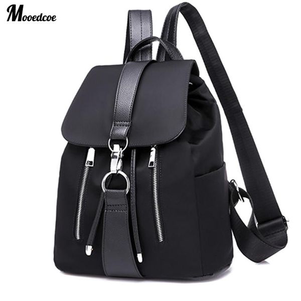 outdoor bags women backpack school for teenager girls nylon zipper lock design black female fashion
outdoor bags women backpack school for teenager girls nylon zipper lock design black female fashion