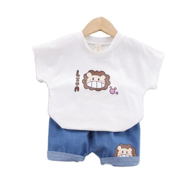 clothing sets fashion children clothes set summer baby girls boys cotton t-shirt shorts 2pcs/sets toddler casual costume kids outfits, White
clothing sets fashion children clothes set summer baby girls boys cotton t-shirt shorts 2pcs/sets toddler casual costume kids outfits, White