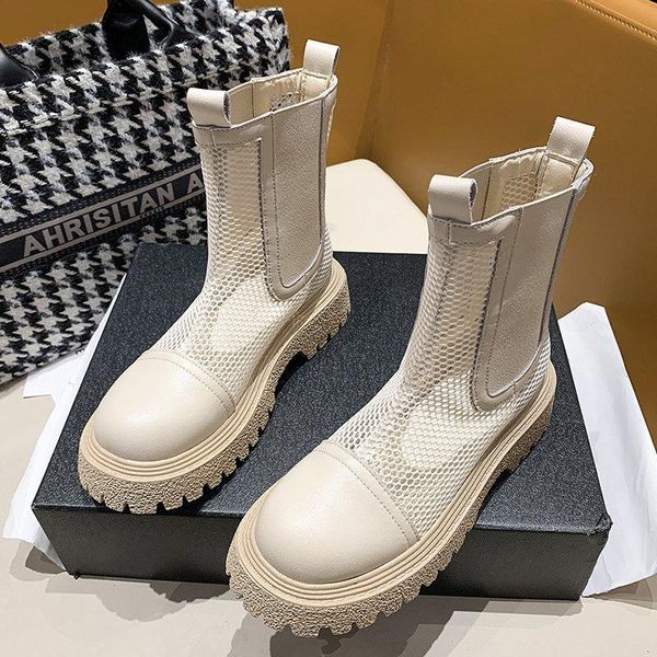 hollow out mesh summer ankle boots for women breathable zipper slip-on casual shoes woman low heels short booties beige black
hollow out mesh summer ankle boots for women breathable zipper slip-on casual shoes woman low heels short booties beige black