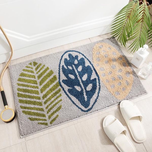 non-slip leaves bath mat, soft and cozy, super absorbent water, thick modern for bathroom bedroom rugs mats
non-slip leaves bath mat, soft and cozy, super absorbent water, thick modern for bathroom bedroom rugs mats