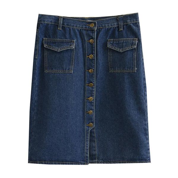 skirts women summer skirt lady bottoms female solid color denim single-breasted fashion plus size falda f32 f185, Black
skirts women summer skirt lady bottoms female solid color denim single-breasted fashion plus size falda f32 f185, Black