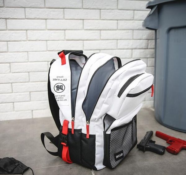 backpack trendy brand fashion personality man street couple outdoor travel bag