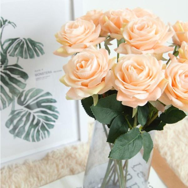 decorative flowers & wreaths rose artificial cloth silk fake flower real touch home wedding simulation
decorative flowers & wreaths rose artificial cloth silk fake flower real touch home wedding simulation