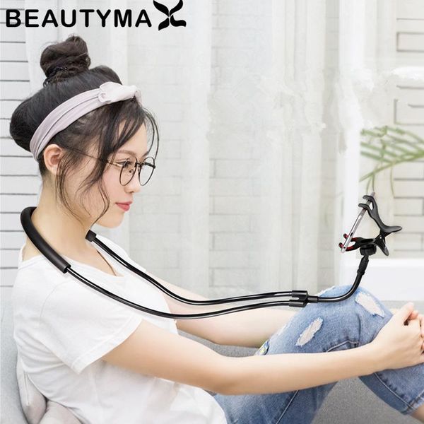 flexible neck lazy mobile phone holder hanging necklace bracket phones stand for 3.5-6.3 inch clip cell mounts & holders
flexible neck lazy mobile phone holder hanging necklace bracket phones stand for 3.5-6.3 inch clip cell mounts & holders
