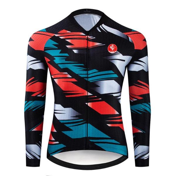 geeklion outdoor sport cycling jersey long sleeve mtb bike quick dry breathable maillot ropa ciclismo clothing racing jackets, Black;red
geeklion outdoor sport cycling jersey long sleeve mtb bike quick dry breathable maillot ropa ciclismo clothing racing jackets, Black;red