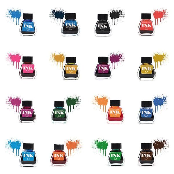 30ml bottled glass smooth writing fountain pen ink refill school student stationery office supplies 16 colors 103e ballpoint pens, Blue;orange
30ml bottled glass smooth writing fountain pen ink refill school student stationery office supplies 16 colors 103e ballpoint pens, Blue;orange