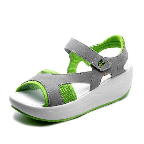 sandals women's peep toe platform casual mesh breathable shoes ladies wedges sandal 2021 fashion summer thick bottom sandalias, Black
sandals women's peep toe platform casual mesh breathable shoes ladies wedges sandal 2021 fashion summer thick bottom sandalias, Black