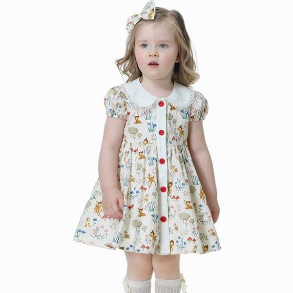 summer baby girls cartoon printing short sleeve dresses children kids girl princess clothing floral 210429, Blue
summer baby girls cartoon printing short sleeve dresses children kids girl princess clothing floral 210429, Blue