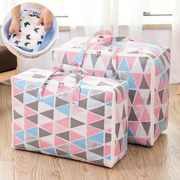 foldable quilt storage bag geometric print home clothes pillow blanket travel luggage organizer bags
foldable quilt storage bag geometric print home clothes pillow blanket travel luggage organizer bags
