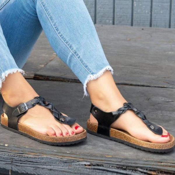buckle strap flat bottom toe ladies sandals women rome flip flops summer beach t-strap sandalss open with j20, Black
buckle strap flat bottom toe ladies sandals women rome flip flops summer beach t-strap sandalss open with j20, Black