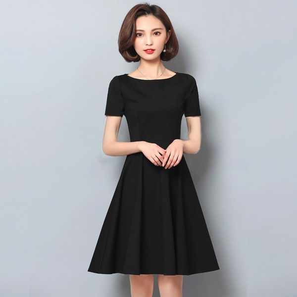 spring and autumn 2021 solid color ladies dress a word high waist pullover fashion temperament women's office casual dresses, Black;gray
spring and autumn 2021 solid color ladies dress a word high waist pullover fashion temperament women's office casual dresses, Black;gray