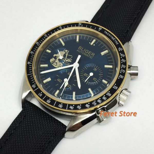 wristwatches 40mm men's luxury automatic mechanical watch silver case blue dial date luminous waterproof gift b121-4, Slivery;brown
wristwatches 40mm men's luxury automatic mechanical watch silver case blue dial date luminous waterproof gift b121-4, Slivery;brown