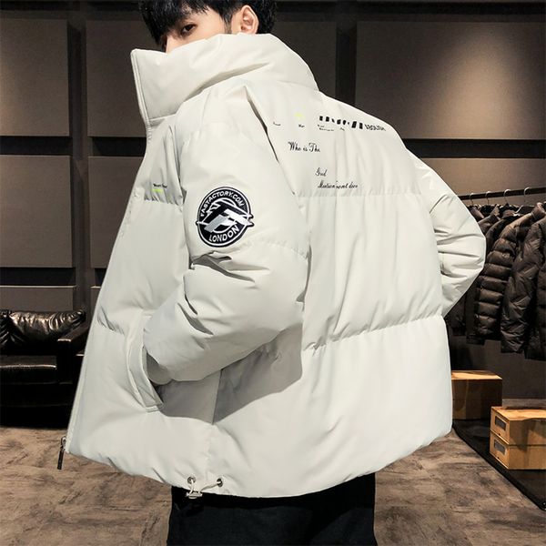men's et, leisure thick coat, white duck down filling, winter windbreaker, Black
men's et, leisure thick coat, white duck down filling, winter windbreaker, Black