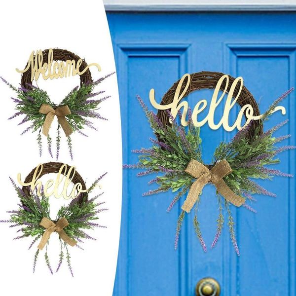 decorative flowers & wreaths hello welcome lavender wreath porch decor wall hanging art decoration front door christmas party wedding
decorative flowers & wreaths hello welcome lavender wreath porch decor wall hanging art decoration front door christmas party wedding