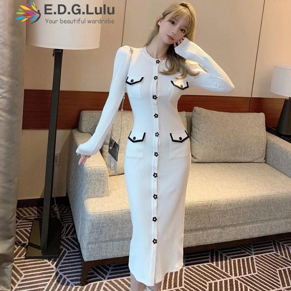 casual dresses edglulu women autumn winter sweater knitted slim elastic o-neck long sleeve lady bodycon robe vestidos 1106, Black;gray
casual dresses edglulu women autumn winter sweater knitted slim elastic o-neck long sleeve lady bodycon robe vestidos 1106, Black;gray
