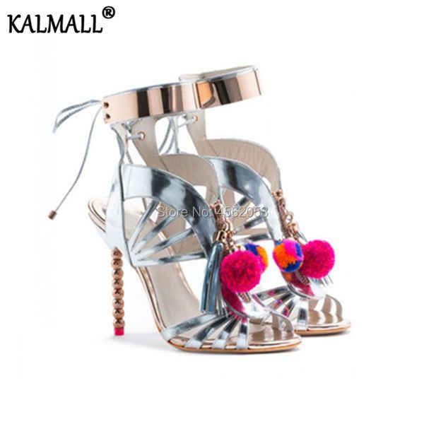 black silver gladiator sandals women metal decoration fashion pom shoes summer beaded high heel sandalias mujer 2021
black silver gladiator sandals women metal decoration fashion pom shoes summer beaded high heel sandalias mujer 2021