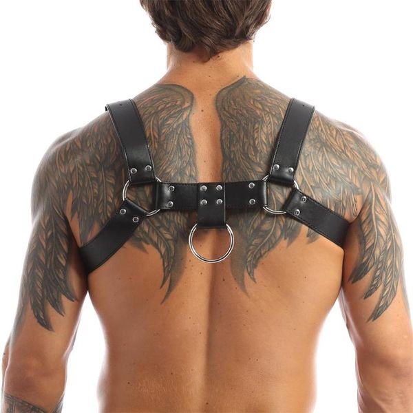 bras sets harness mens lingerie clubwear features leather chest strap adjustable buckle straps body, Red;black
bras sets harness mens lingerie clubwear features leather chest strap adjustable buckle straps body, Red;black