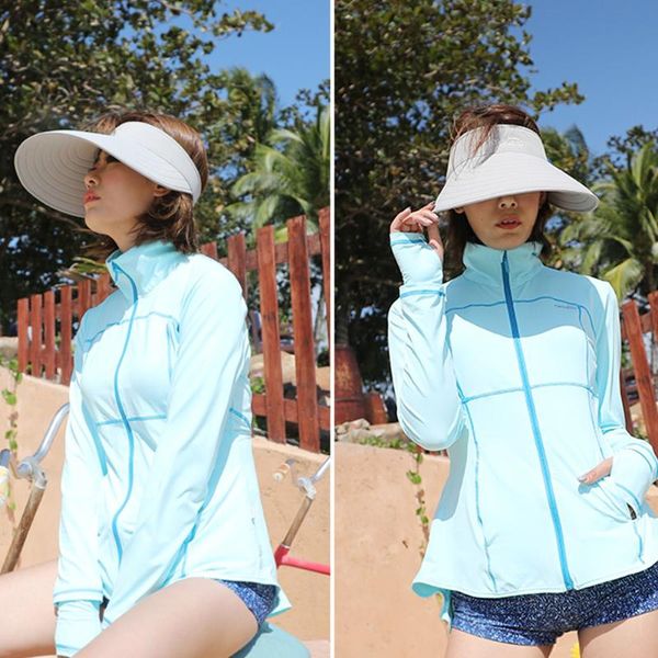 wide brim hats ohsunny summer sun visor caps outdoor sports cycling beach foldable sunscreen for women panama chapeu feminino, Blue;gray
wide brim hats ohsunny summer sun visor caps outdoor sports cycling beach foldable sunscreen for women panama chapeu feminino, Blue;gray