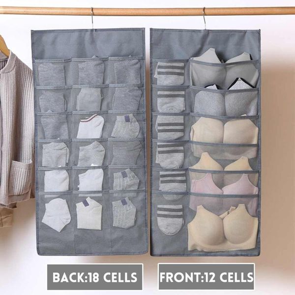 storage boxes & bins clothes socks underwear hanging organizer two-side wardrobe wall door pocket folding bag home tools
storage boxes & bins clothes socks underwear hanging organizer two-side wardrobe wall door pocket folding bag home tools