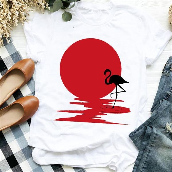 flamingo beach 90s casual swomens t shirt sleeve fashion print clothes graphic female tee, White
flamingo beach 90s casual swomens t shirt sleeve fashion print clothes graphic female tee, White