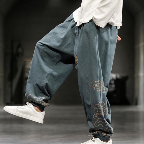 men's pants vintage printed pants, fashion, loose, casual, large underwear, Black
men's pants vintage printed pants, fashion, loose, casual, large underwear, Black