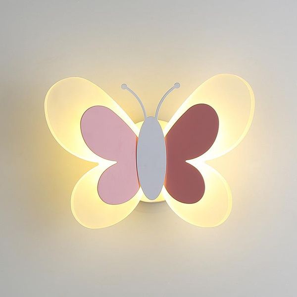 wall lamp pink and blue butterfly night light for children's room bedside bedroom corridor decoration kids
wall lamp pink and blue butterfly night light for children's room bedside bedroom corridor decoration kids