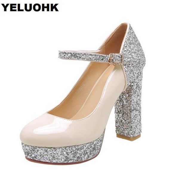 dress shoes large size 43 women wedding high heels fashion glitter platform pumps mary jane comfortable bridal, Black
dress shoes large size 43 women wedding high heels fashion glitter platform pumps mary jane comfortable bridal, Black
