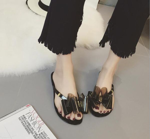 slippers summer three-dimensional bow sandals and pinch beach female flat-bottom jelly flip-flops comfortable fashion, Black
slippers summer three-dimensional bow sandals and pinch beach female flat-bottom jelly flip-flops comfortable fashion, Black