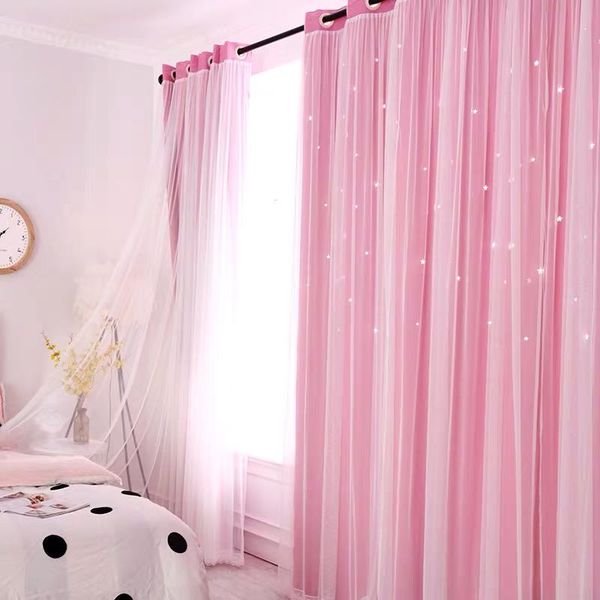 fairy hollow star thermal insulated blackout curtains for living room bedroom window curtain blinds stitched with white voile & drapes
fairy hollow star thermal insulated blackout curtains for living room bedroom window curtain blinds stitched with white voile & drapes