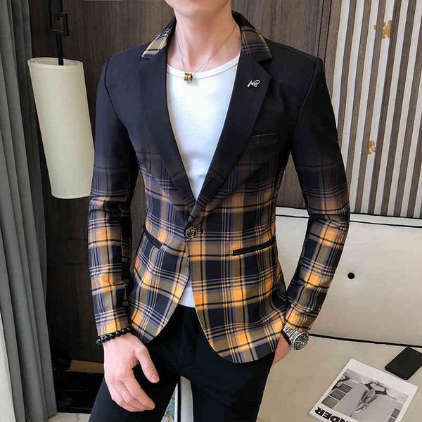men's suits & blazers terno masculino jaqueta primavera nova cor combinando xadrez masculina fino casual negócios elegante xmic, White;black
men's suits & blazers terno masculino jaqueta primavera nova cor combinando xadrez masculina fino casual negócios elegante xmic, White;black