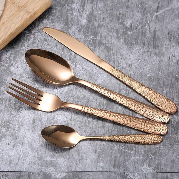 rose gold steel cutlery set western dinnerware portable stainless kitchen forks spoons knives tableware drop ship sets
rose gold steel cutlery set western dinnerware portable stainless kitchen forks spoons knives tableware drop ship sets