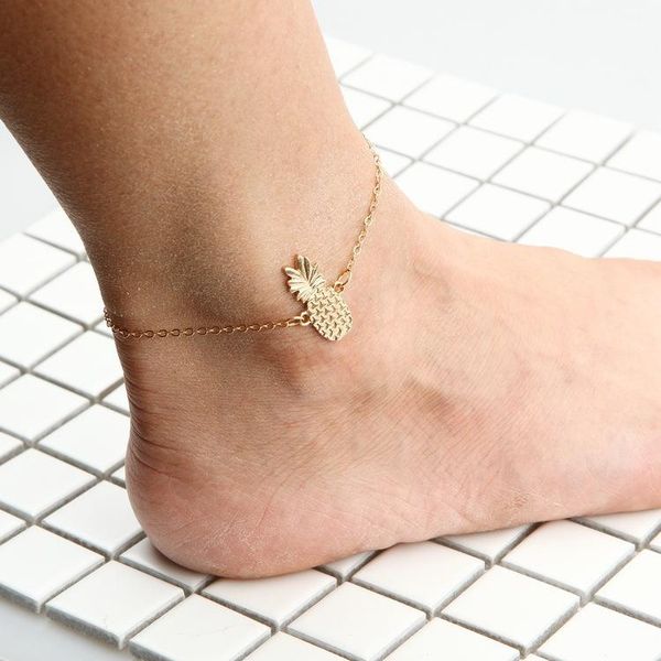 anklets cute hollow three-dimensional pineapple alloy fruit anklet woman, Red;blue
anklets cute hollow three-dimensional pineapple alloy fruit anklet woman, Red;blue